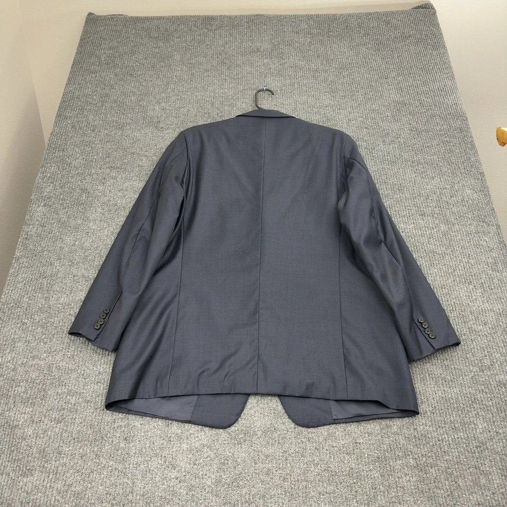 Loro Piana Hickey‎ Freeman Blazer Mens 48R Blue Wool Tasmanian Super 120s Luxury